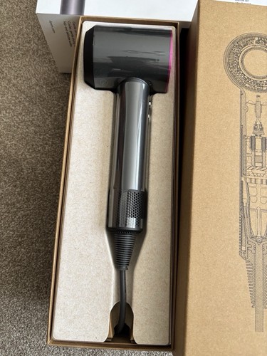 Hair dryer grey pink - hair, electric