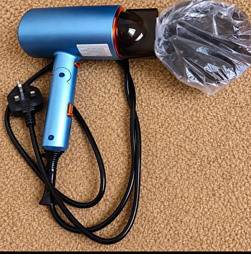 Blue standard electric - electric, hair