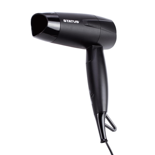 Travel hairdryer black - travel,
