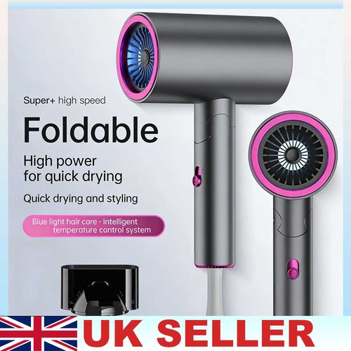 Foldable ionic hair dryer - foldable,