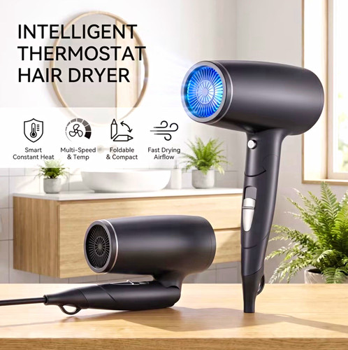 Travel folding handle hair - folding,