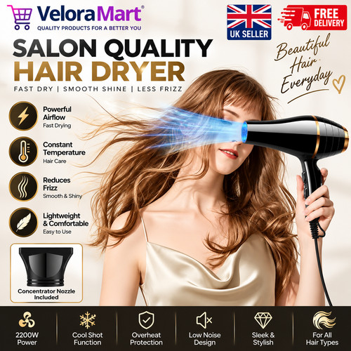Ionic hair dryer professional - hair,