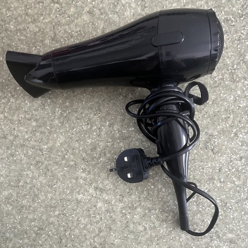 Black standard hair dryer - black,