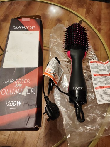 Sawop hair dryer brush - sawop, 2-in-1