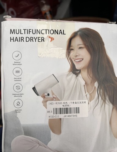 Hair dryer styler pink - hair,
