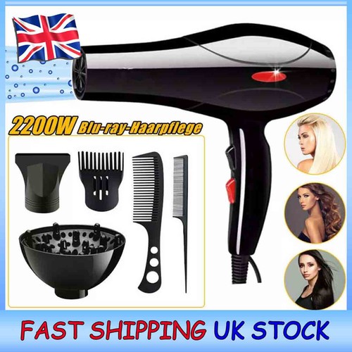 Professional hair dryer - dryer, nozzle