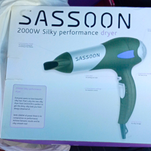 Sassoon 2000w silky - sassoon,