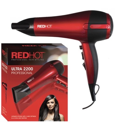 2200w red hot - red,