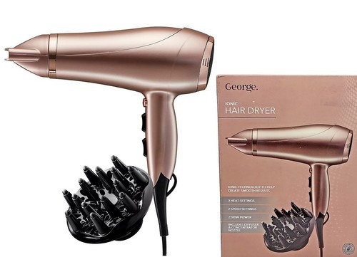 George ionic hair dryer 2200w - ionic,
