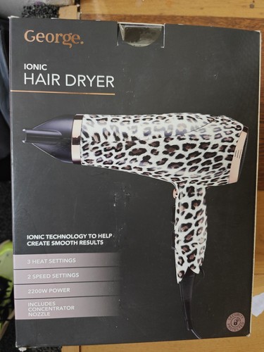 Asda george ionic hair dryer - asda,