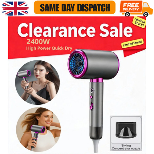 2400w ionic hair dryer fast - ionic,