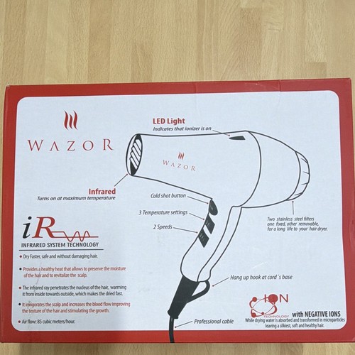 Wazor infrared ionic hair - wazor,