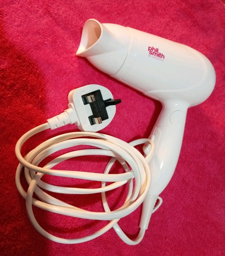 White travel hairdryer - 1200, w